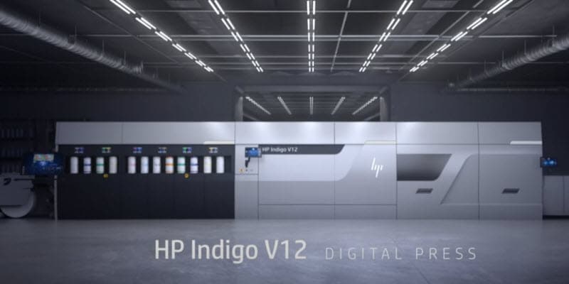 HP Indigo V12 a la industria de etiquetas y empaques