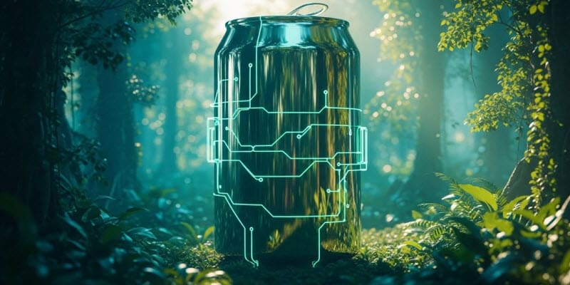 aluminio verde